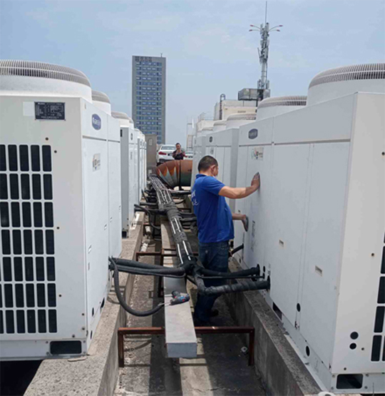 阳泉中央空调制热和不制冷系统维修方法